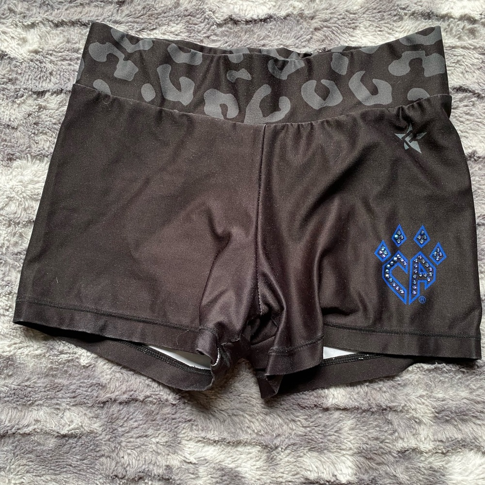 Cheer athletics stealth shorts practice wear